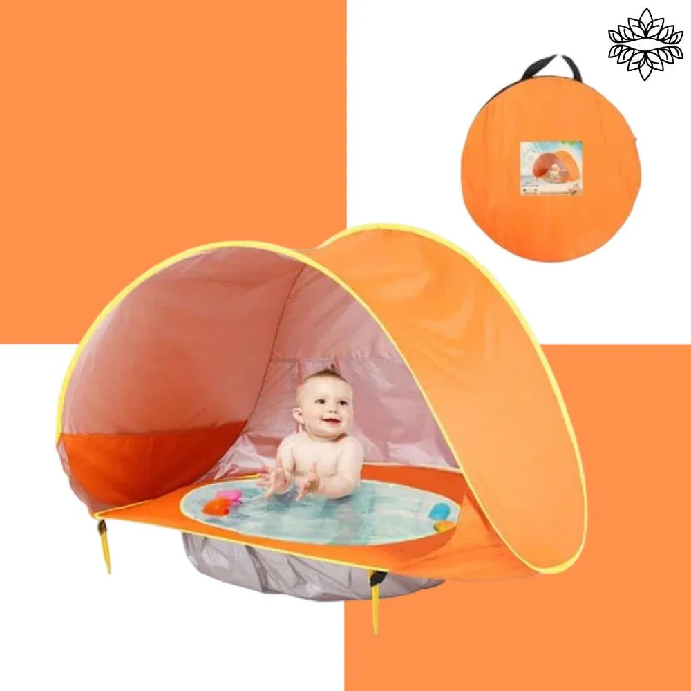 Barraca de Praia para Bebe com Piscina - Proteção UV - Image 2