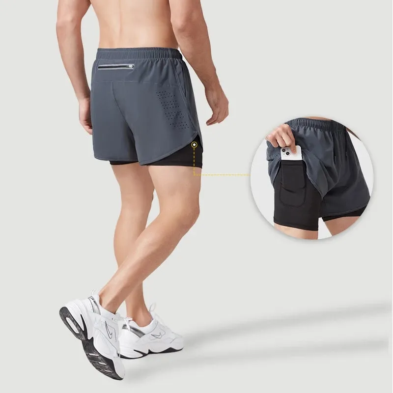 Shorts Fitness Dupla Camada | MaxFit - Image 2