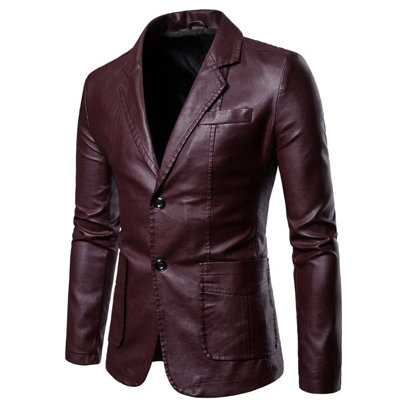 Blazer Couro Masculino - Image 3