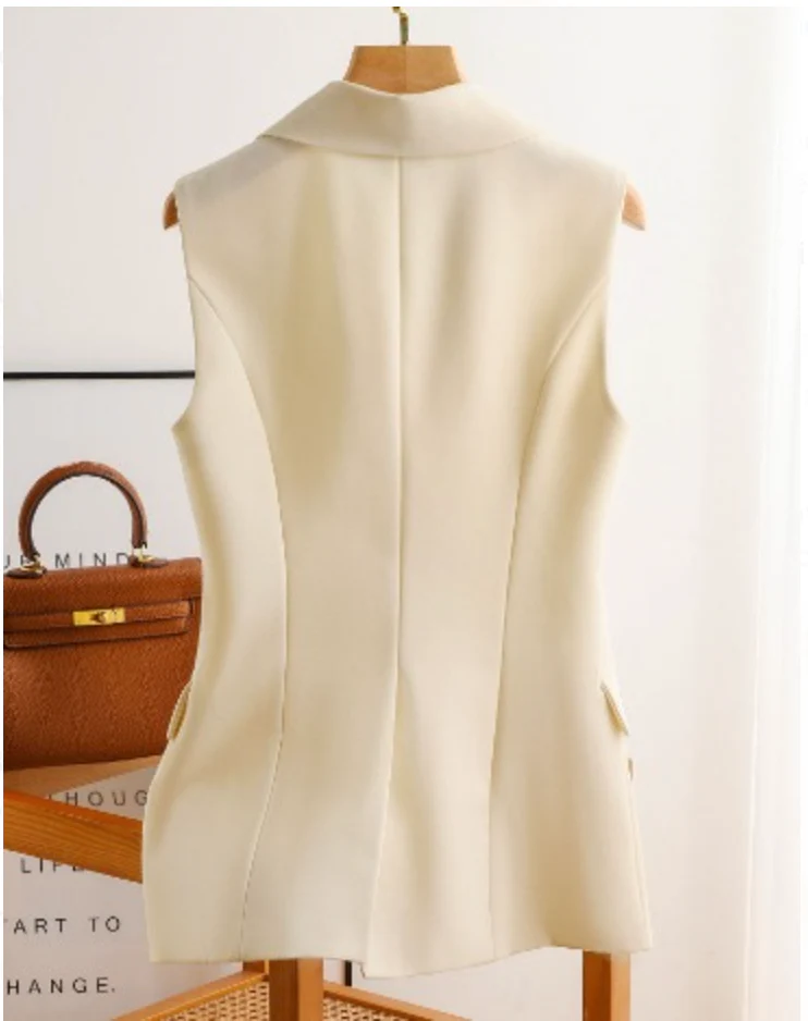 Blazer Feminino Sem Mangas - Modernidade e Luxo - Image 3