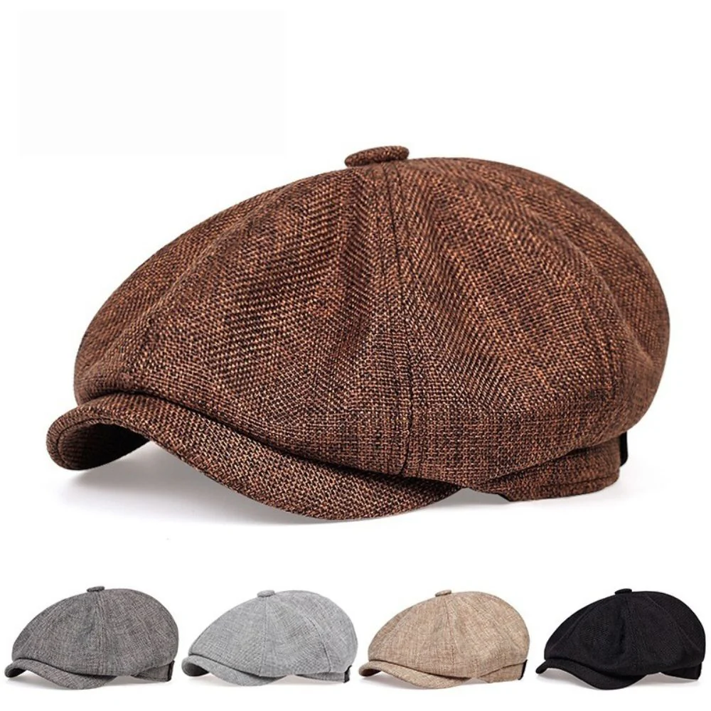 Boina Masculina Casual Retro - Image 5