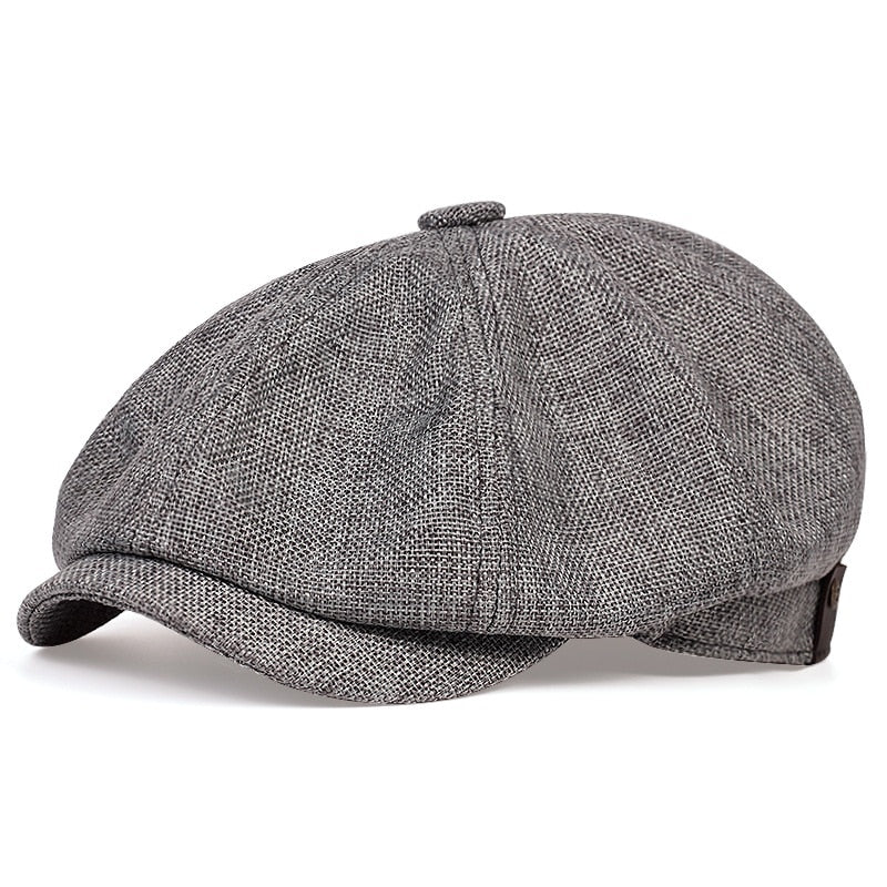 Boina Masculina Casual Retro - Image 6