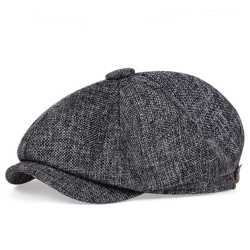Boina Masculina Casual Retro - Image 9
