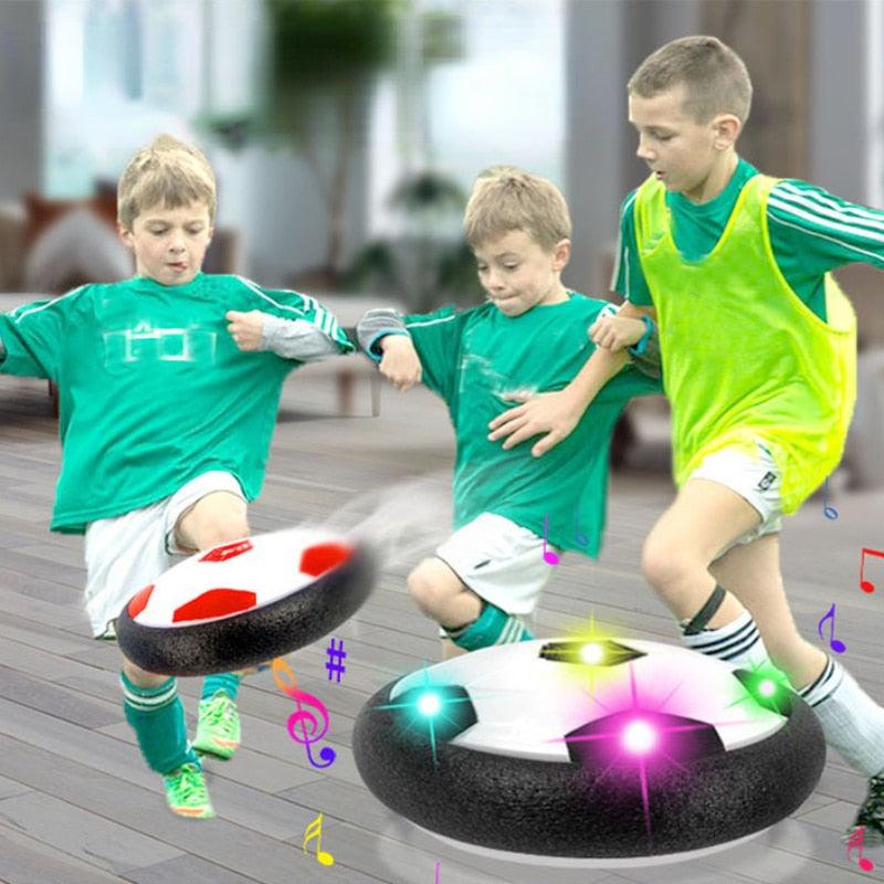 Bola de Futebol Flutuante de Espuma com Som e Luzes - Image 2
