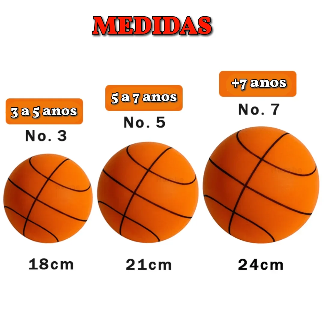 Bolas de Basquete Silenciosa com Cesta de Basquete | BolaKeta - Image 2