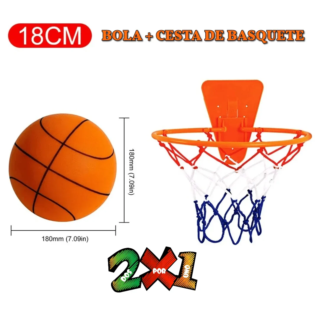 Bolas de Basquete Silenciosa com Cesta de Basquete | BolaKeta - Image 5