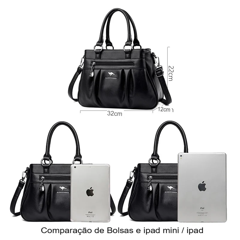 Bolsa Couro Feminina - Image 4