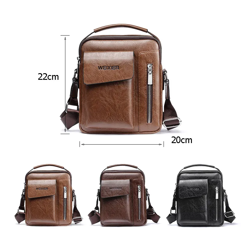 Bolsa Masculina Couro - Image 6