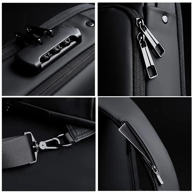 Bolsa Slim Bag® - Mochila Anti-Furto com Senha e Entrada USB - Image 4