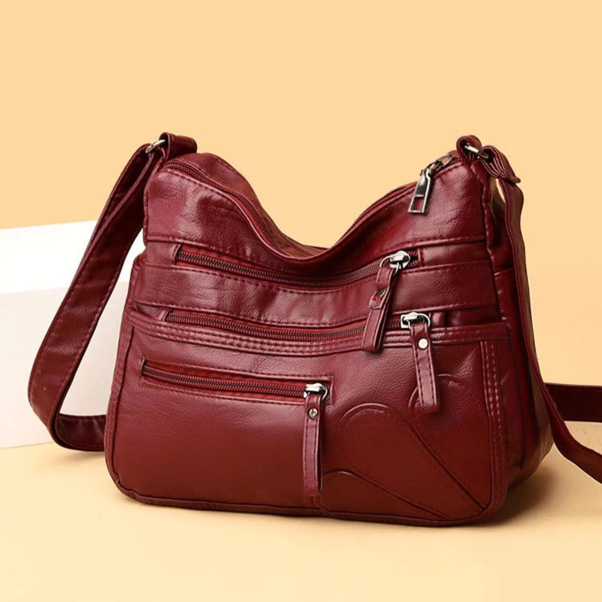 Bolsa Transversal Feminina em Couro - Stephan Ferrera - Image 12