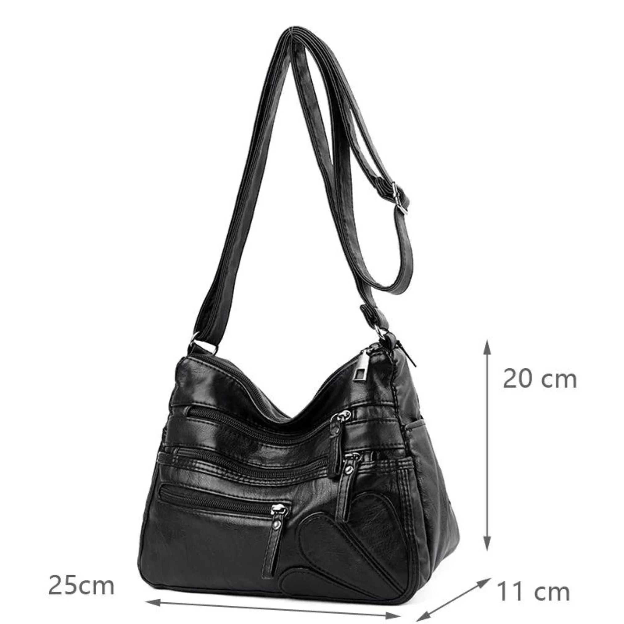 Bolsa Transversal Feminina em Couro - Stephan Ferrera - Image 4