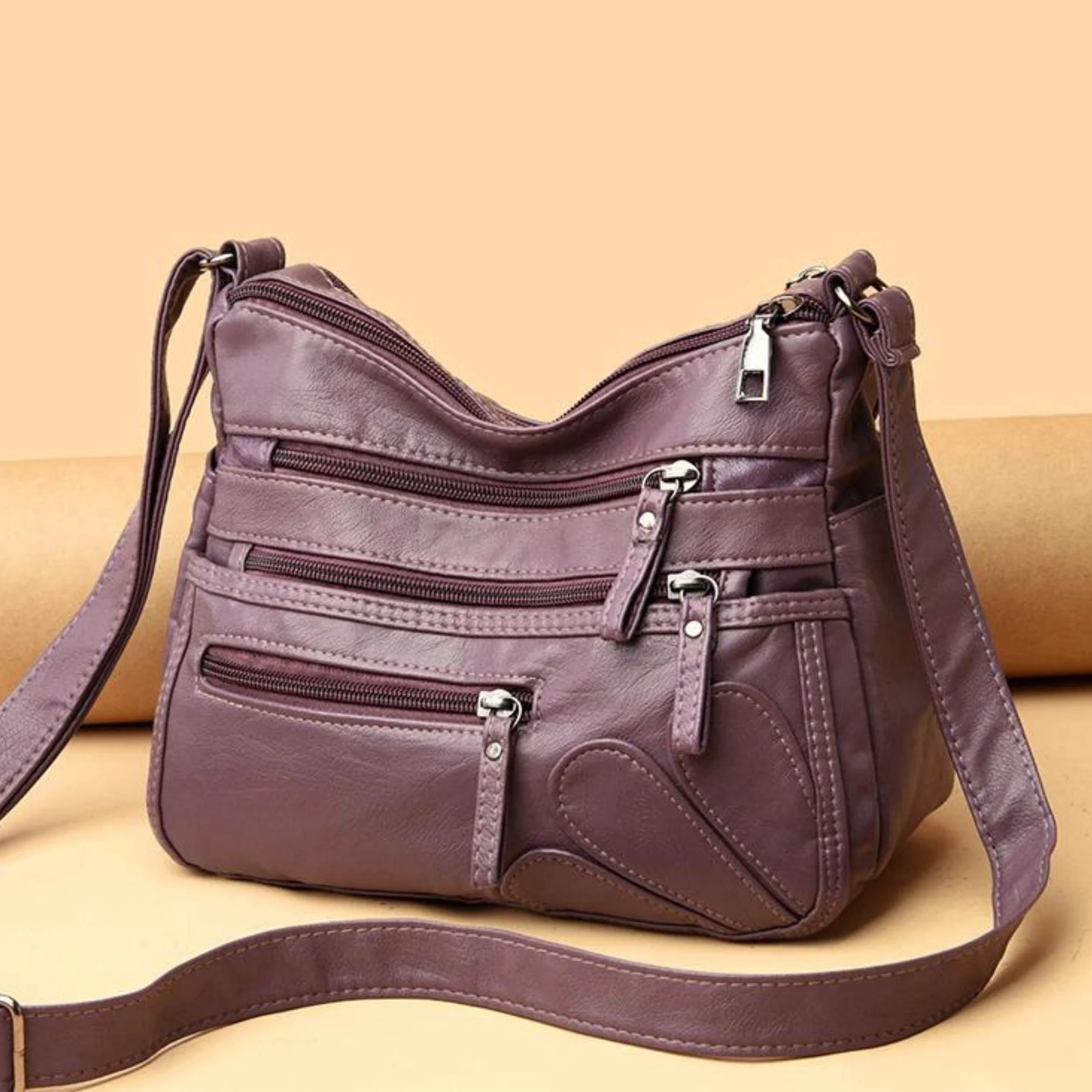 Bolsa Transversal Feminina em Couro - Stephan Ferrera - Image 8