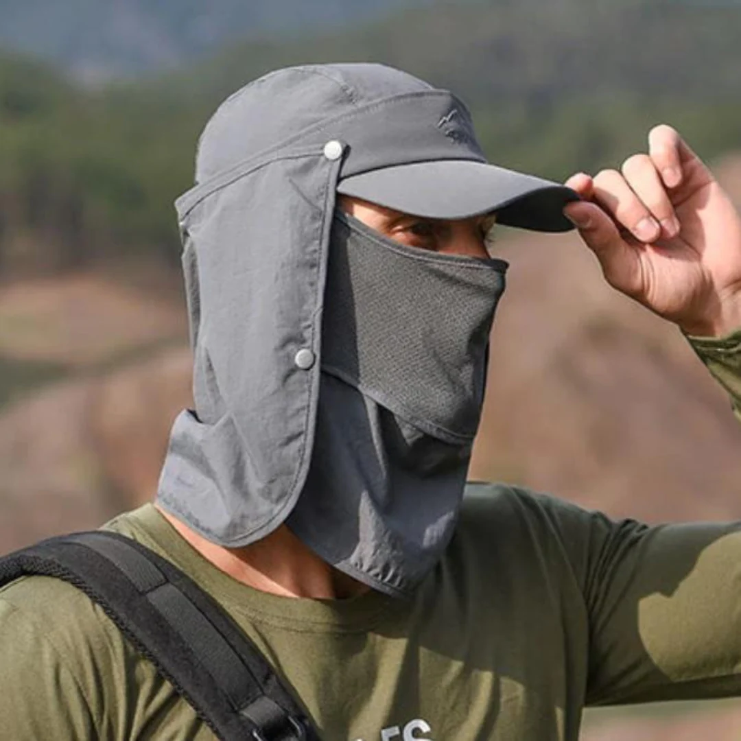 Boné para Pesca com Proteção UV 4 em 1 | Comfort Cap - Image 7