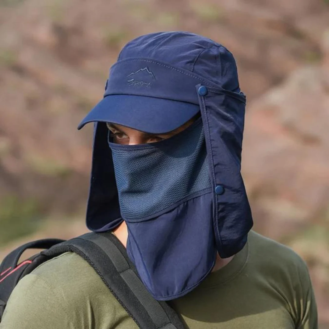 Boné para Pesca com Proteção UV 4 em 1 | Comfort Cap - Image 8