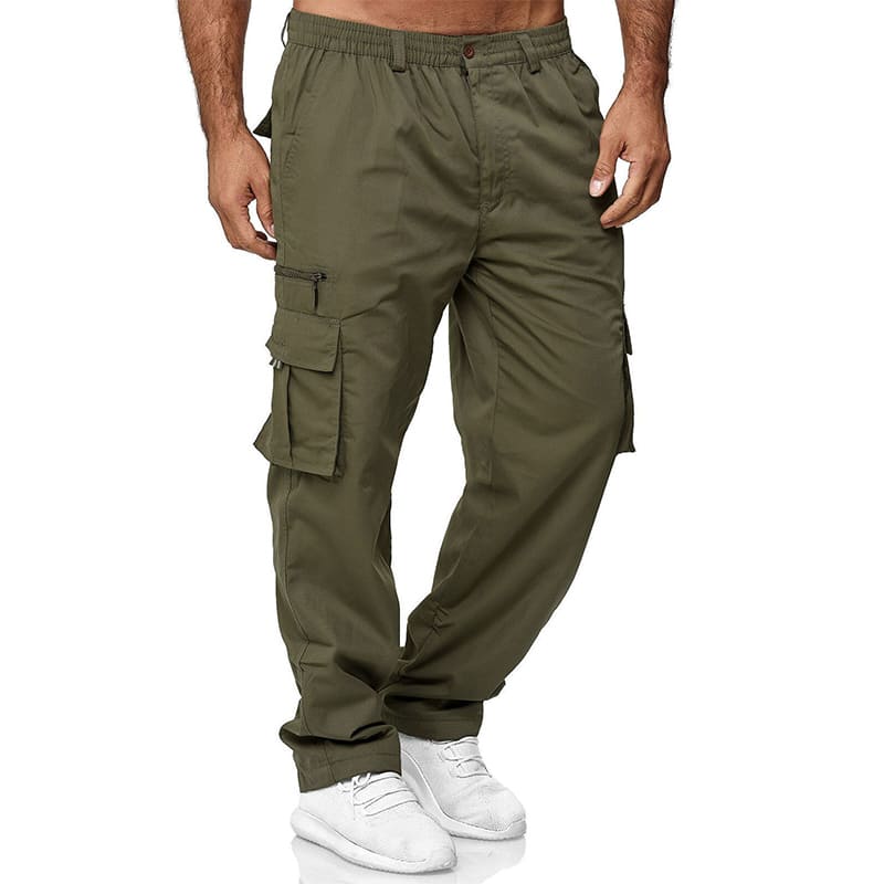 Calça Cargo Masculina Multi Bolso - Image 5