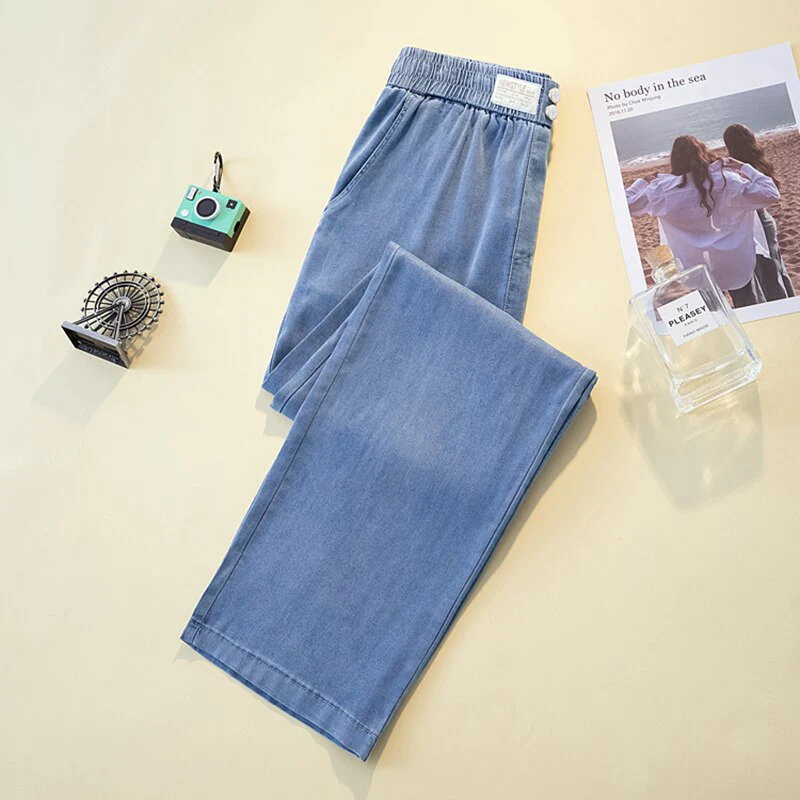 Calça Jeans Super Confort / A Mais Soltinha e Fresca do Mercado - Oferta Válida Apenas Hoje! - Image 4