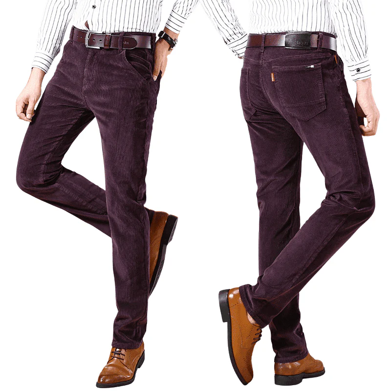 Calça Masculina Aveludada - Modernidade e Estilo - Image 4