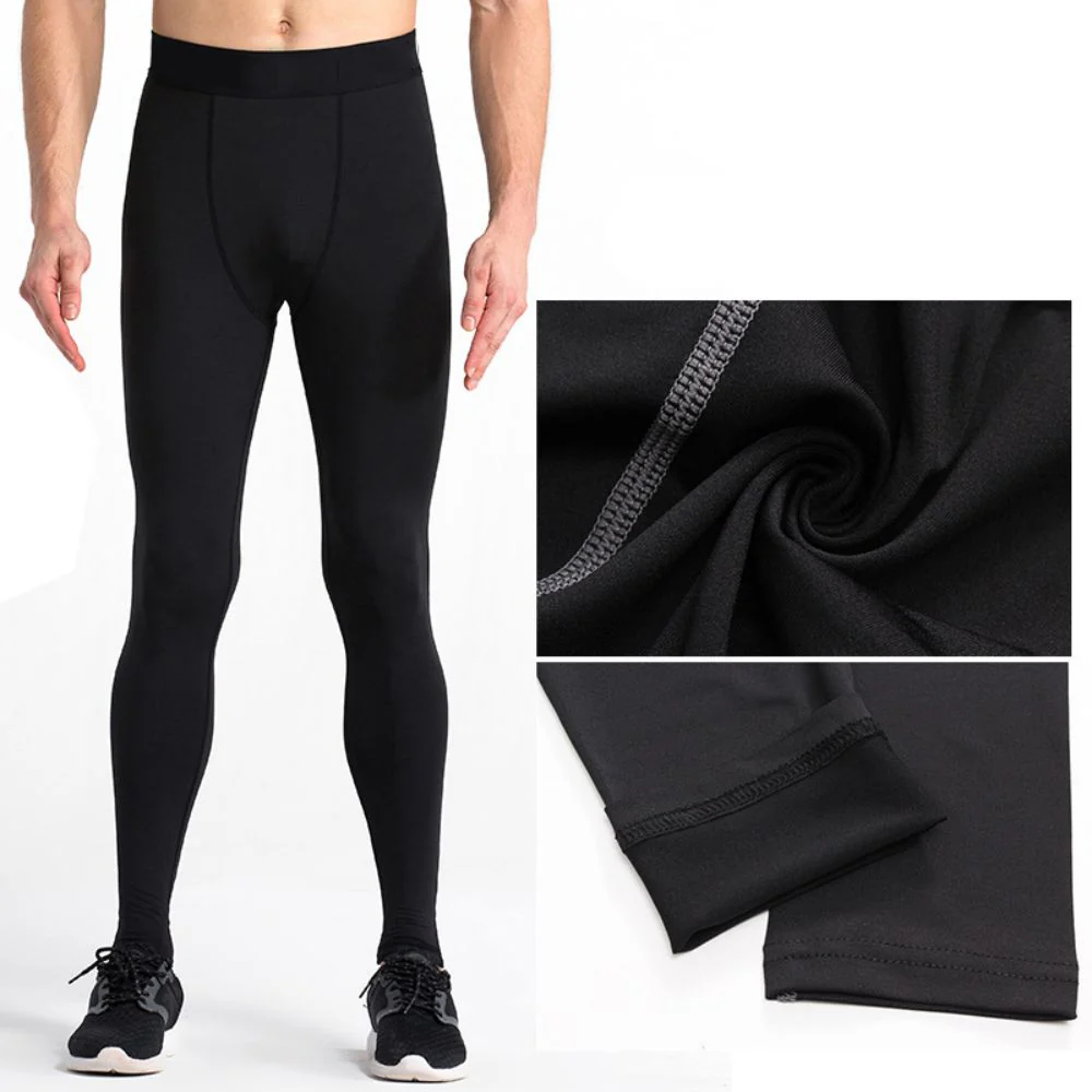 Calça Masculina Esportiva de Compressão Dry Fit - Image 2