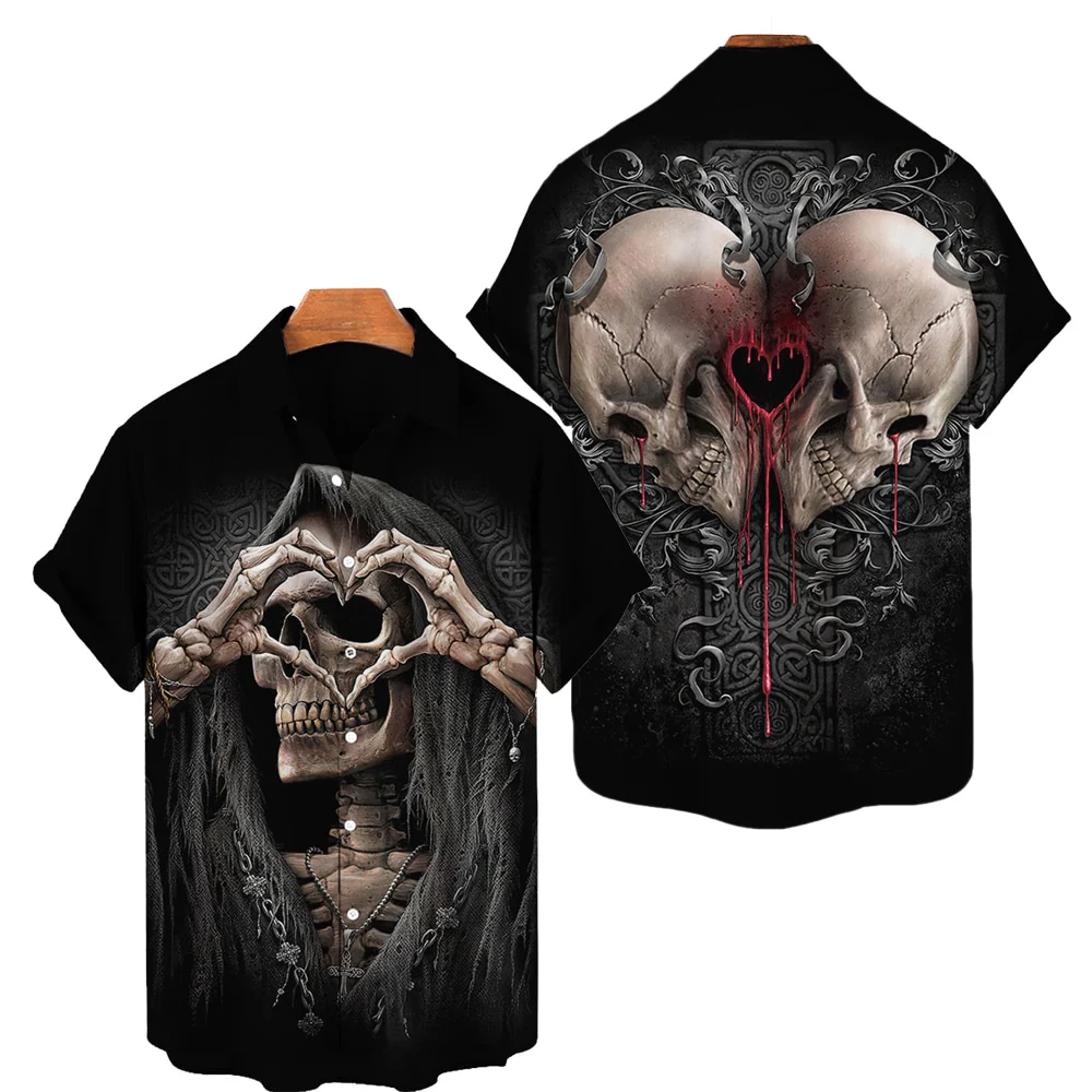 Camisa Caveira Masculina - Image 14