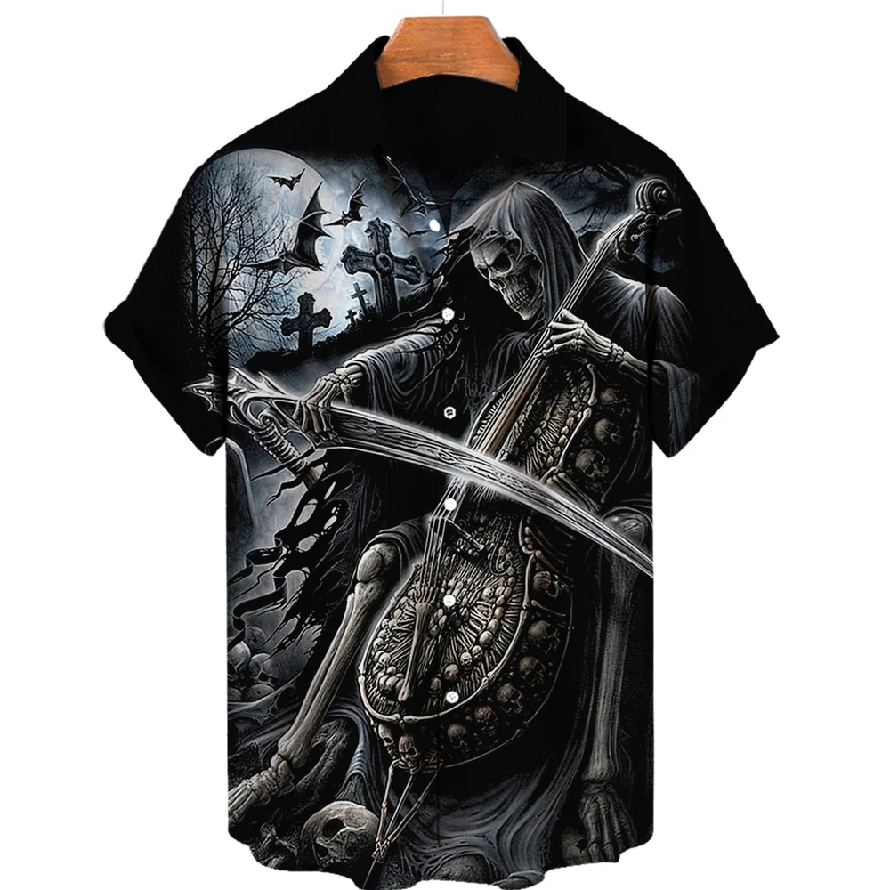 Camisa Caveira Masculina - Image 29