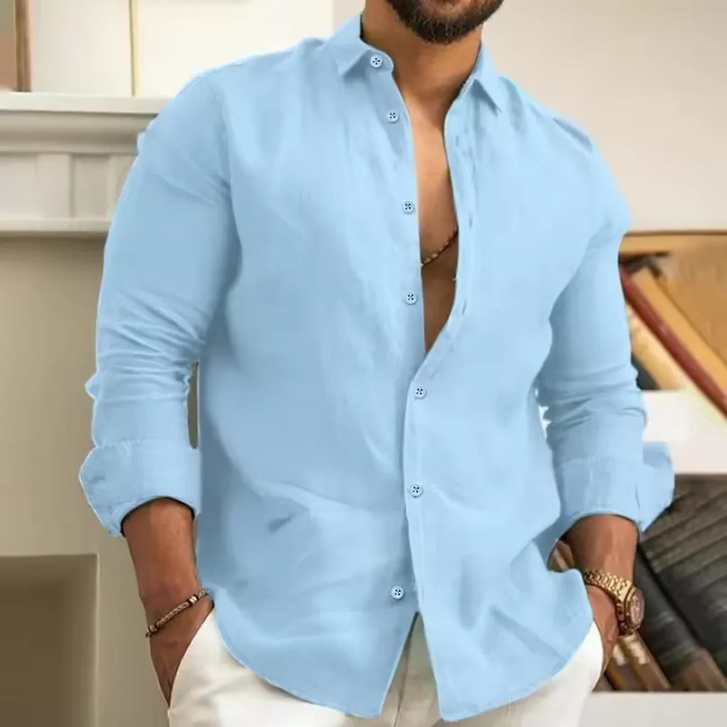 Camisa de Linho Premium Coast - Image 6