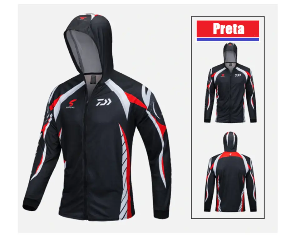 Camisa de Pesca Com Proteção UV e Secagem Rápida - Image 11