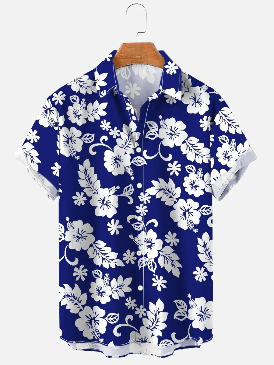 Camisa Masculina Estampa Com Botões - Image 4
