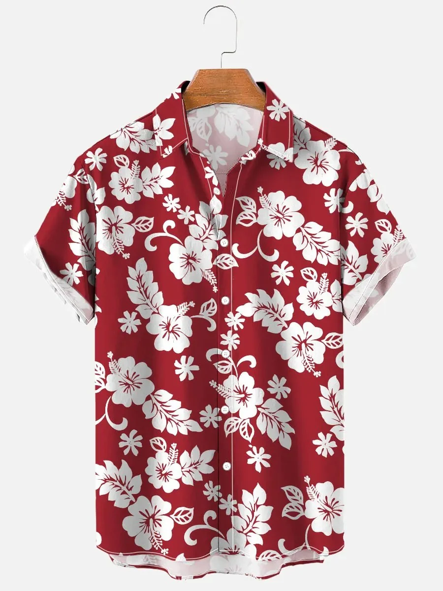 Camisa Masculina Estampa Com Botões - Image 5