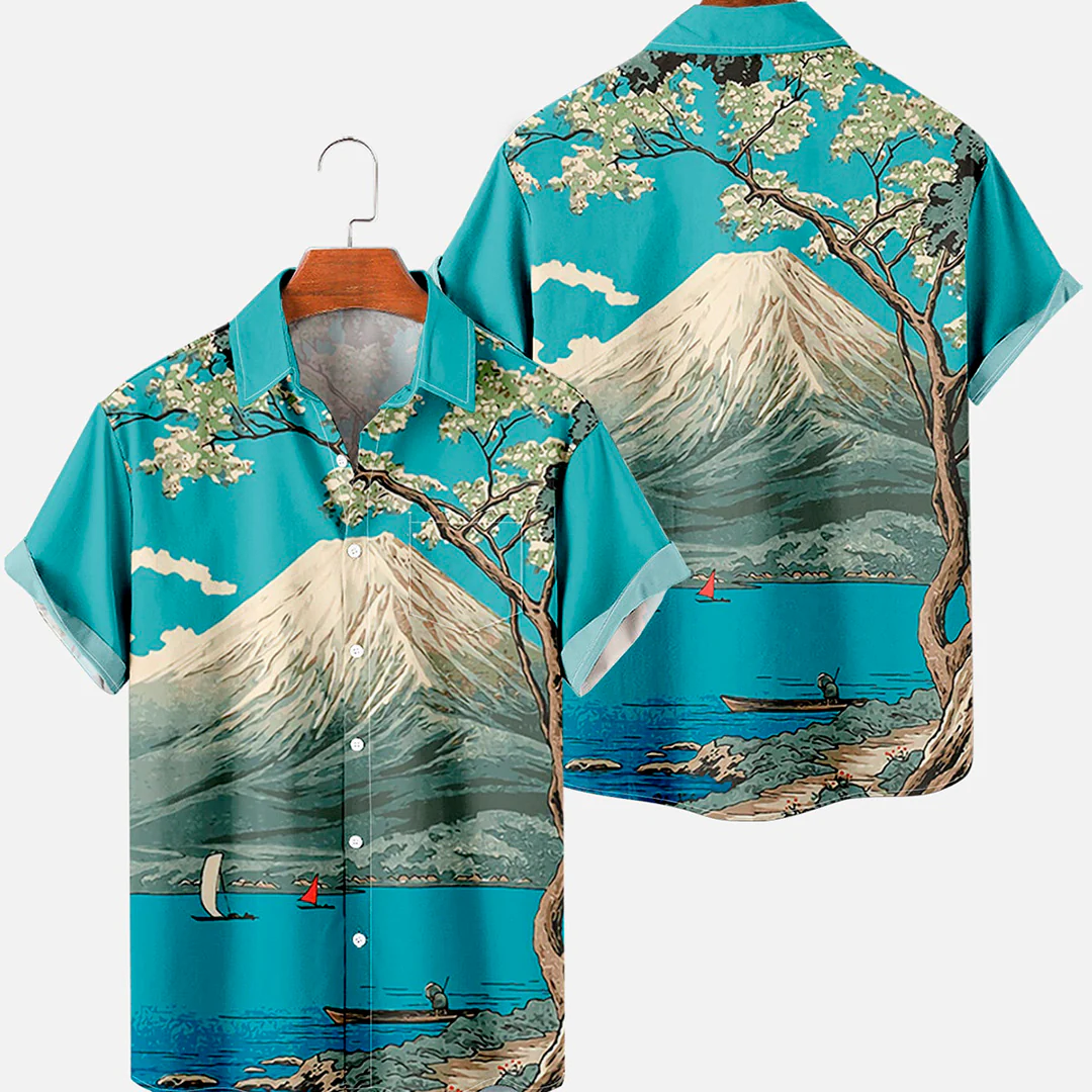 Camisa Masculina Estampada - Image 12