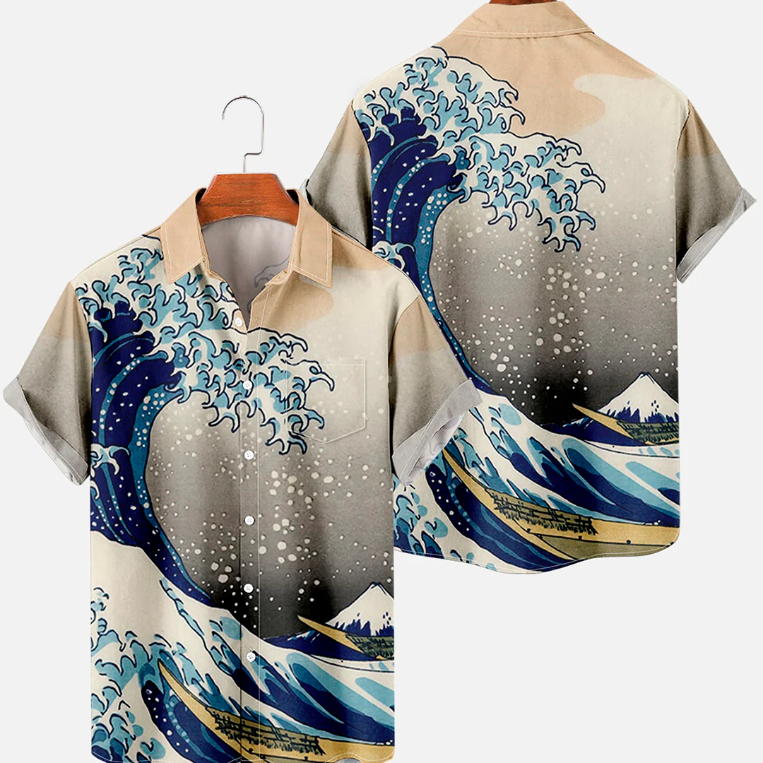Camisa Masculina Estampada - Image 13