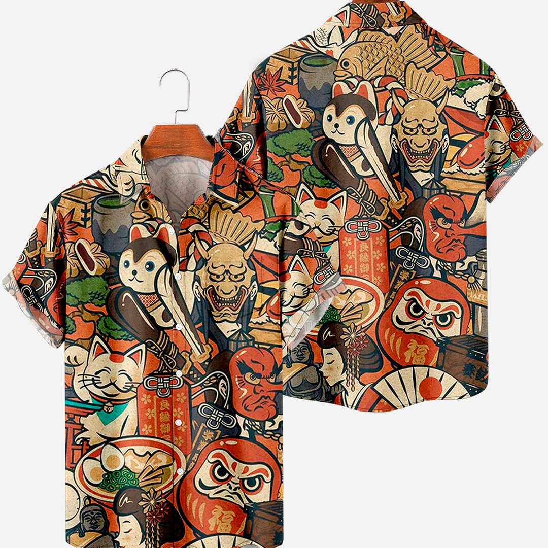 Camisa Masculina Estampada - Image 15