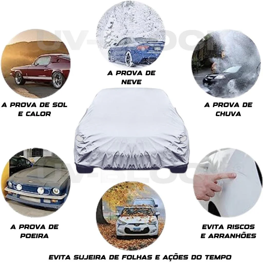 Capa Carro Impermeável Anti-Uv | Slim Protection - Image 4