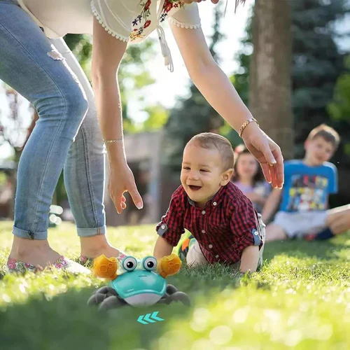 Caranguejo Interativo e Brincalhão com Sensor de Obstáculos, Músicas e Luzes Ofertkids (PROMOÇÃO EXCLUSIVA) - Image 5