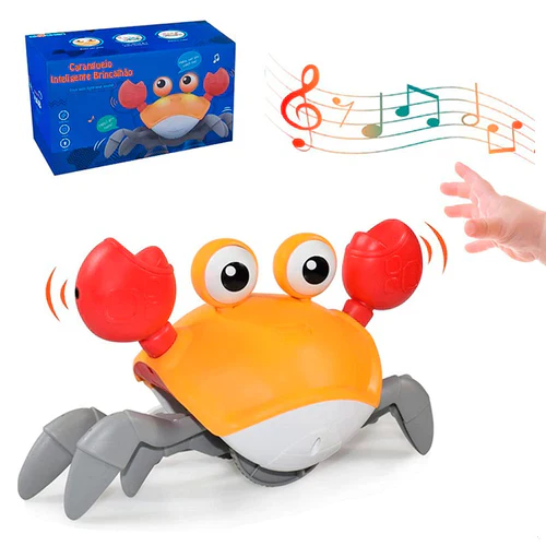 Caranguejo Interativo e Brincalhão com Sensor de Obstáculos, Músicas e Luzes Ofertkids (PROMOÇÃO EXCLUSIVA) - Image 9