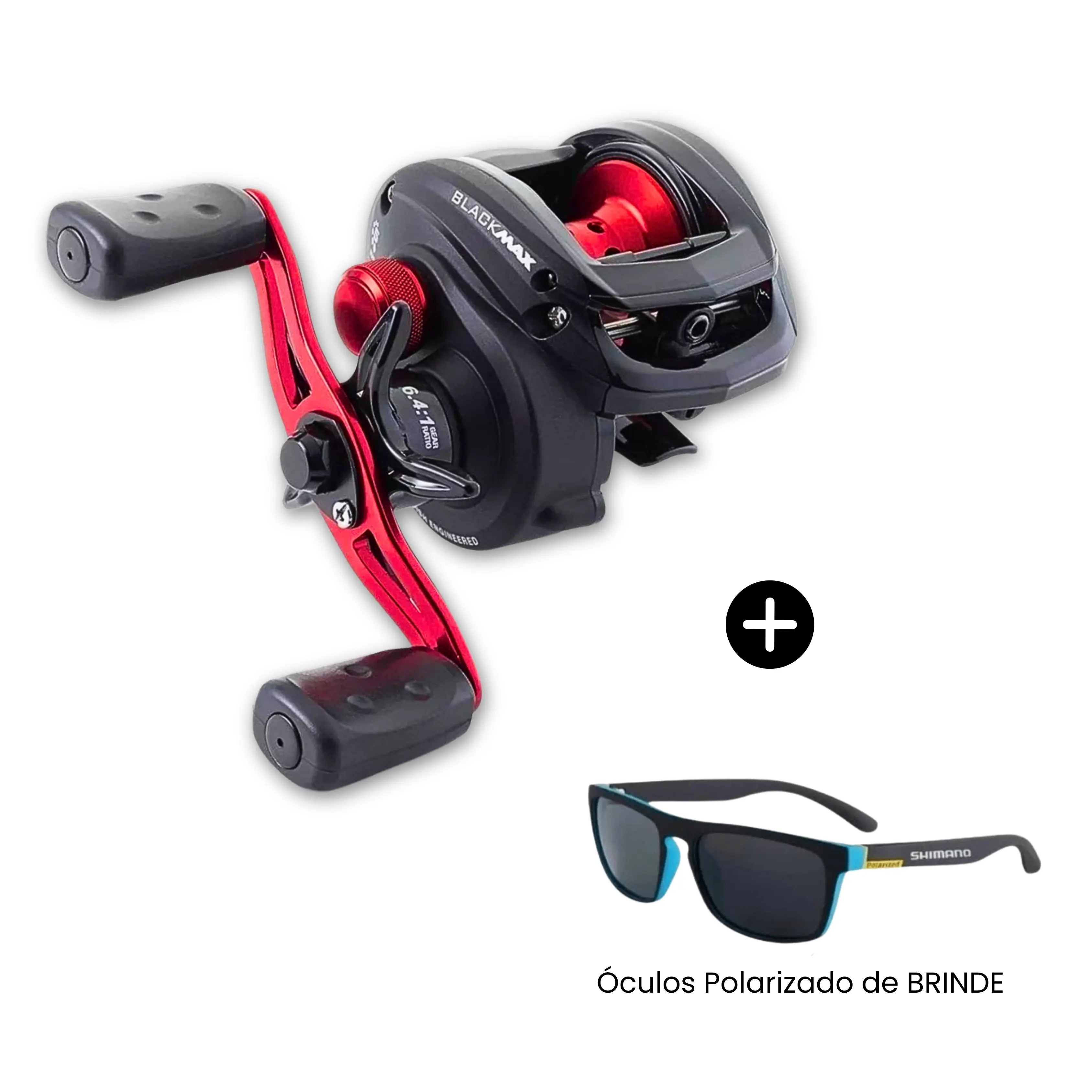 Carretilha Abu Garcia BLACK MAX3 - Anti-Cabeleira [GANHE UM BRINDE ESPECIAL] - Image 4