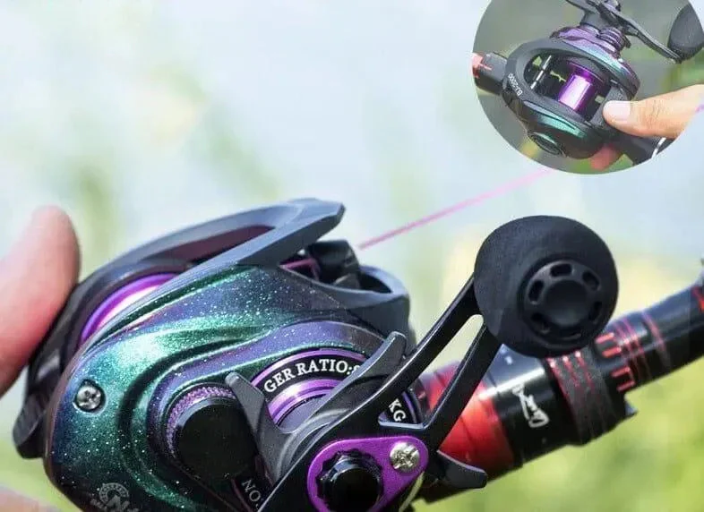 Carretilha de Pesca Profissional Drag 8Kg - Image 4