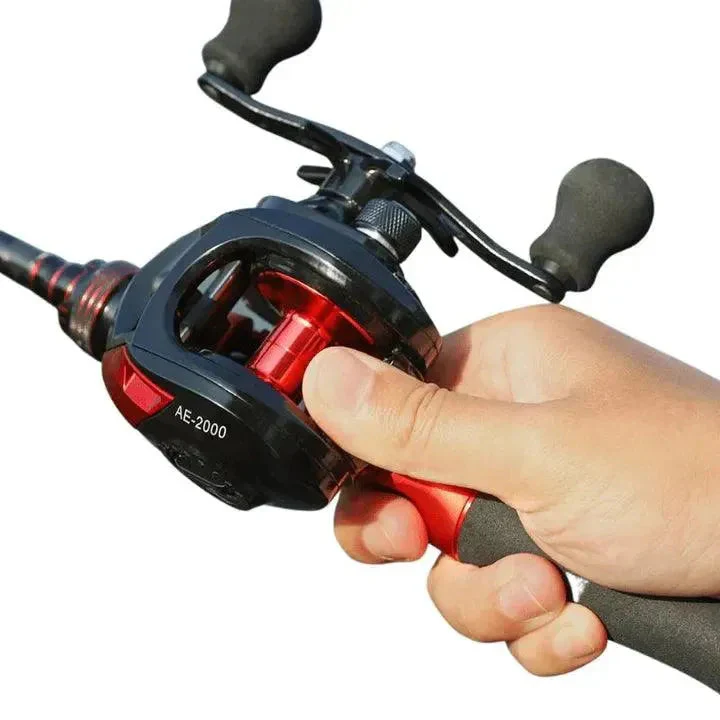 Carretilha de Pesca Profissional Pro Living com 13 Rolamentos - Image 2