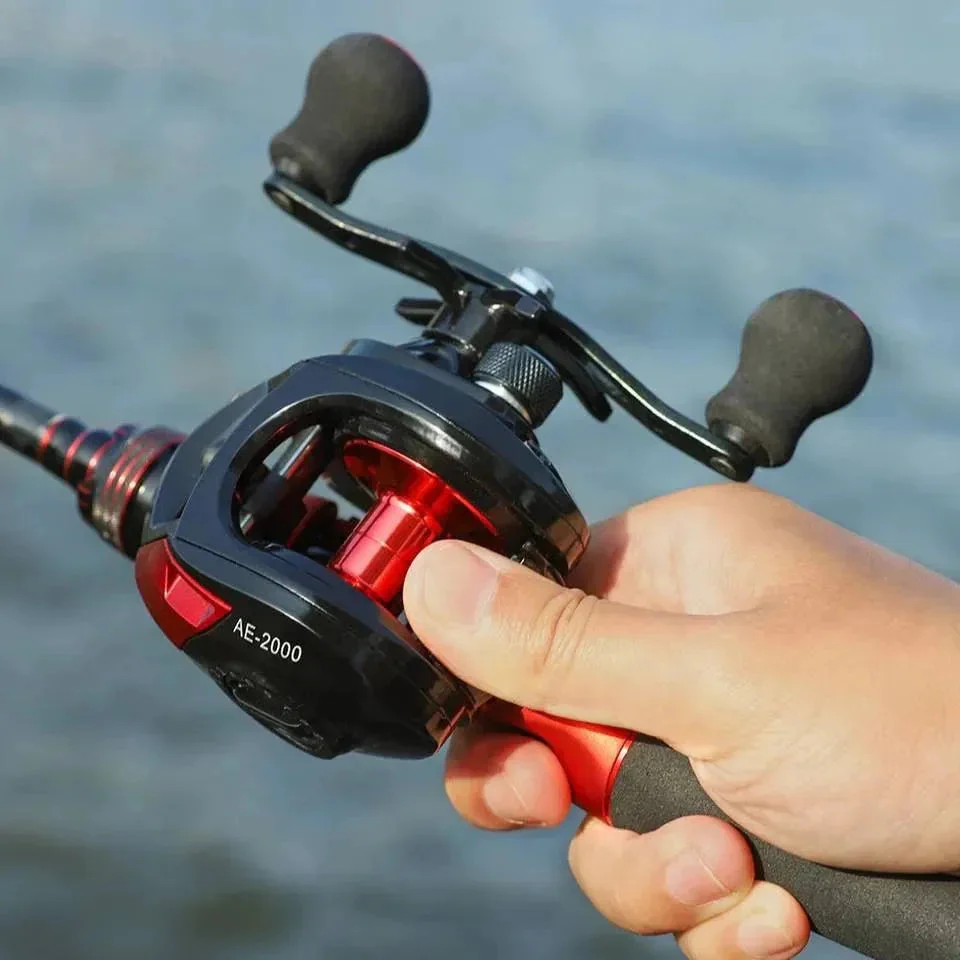 Carretilha de Pesca Profissional Pro Living com 13 Rolamentos - Image 6