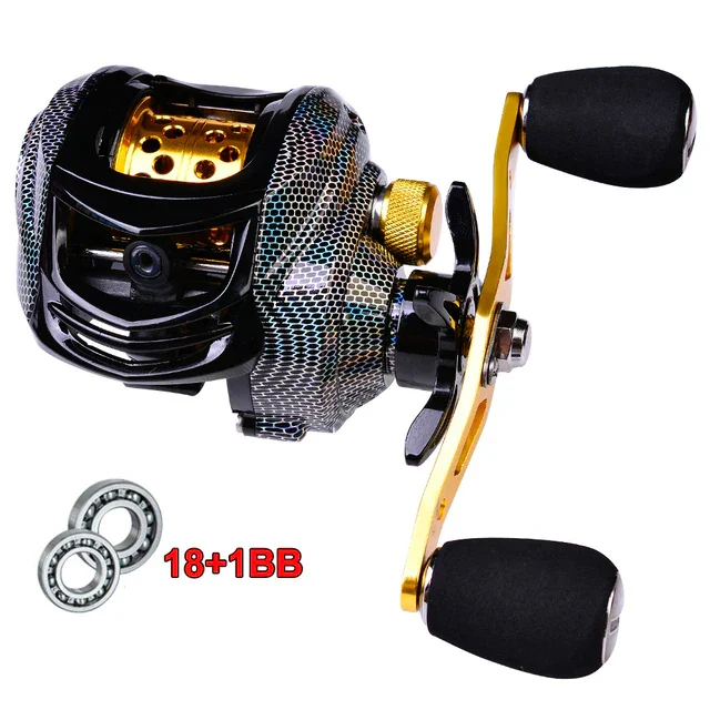 Carretilha de Pesca SNAKE - 10Kg Drag - Image 4