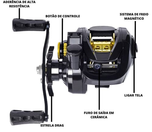 Carretilha Eletrônica 7.2:1 - Inovafish - Image 5