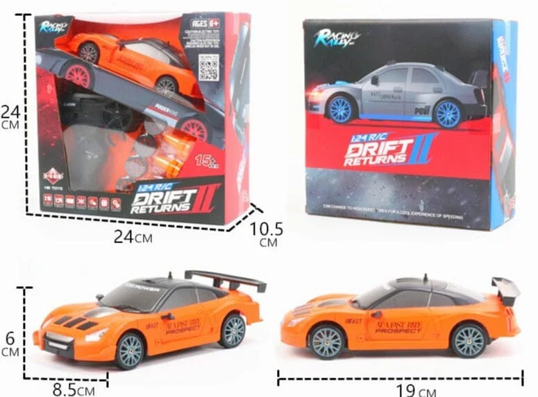 Carrinho de Controle Remoto de Drift - Brinquedo Elétrico - Image 10