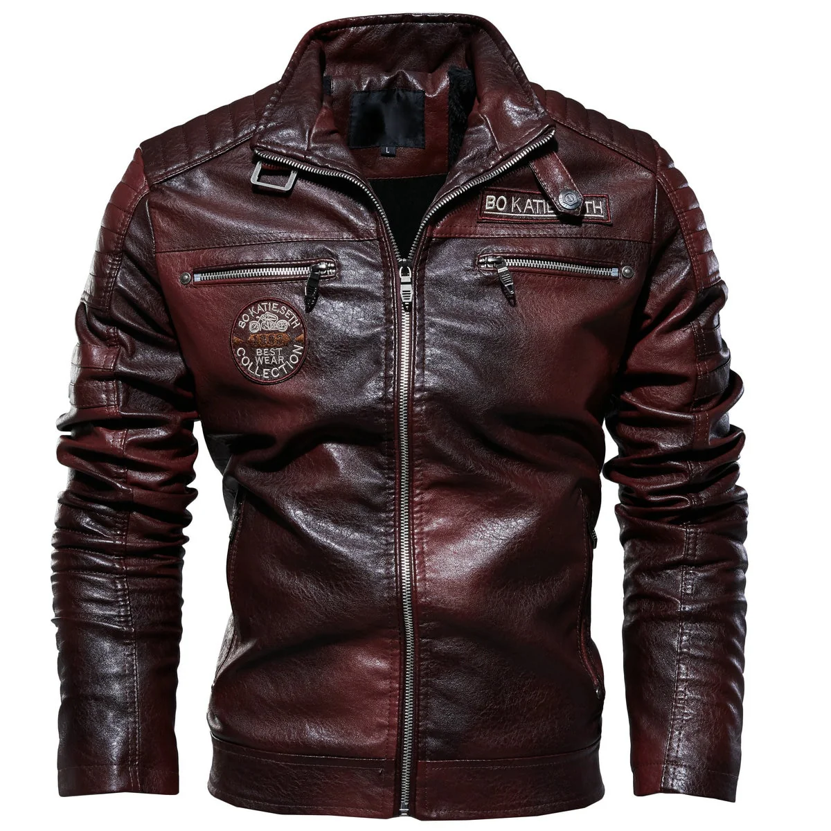 Casaco de Couro Masculino - Image 3