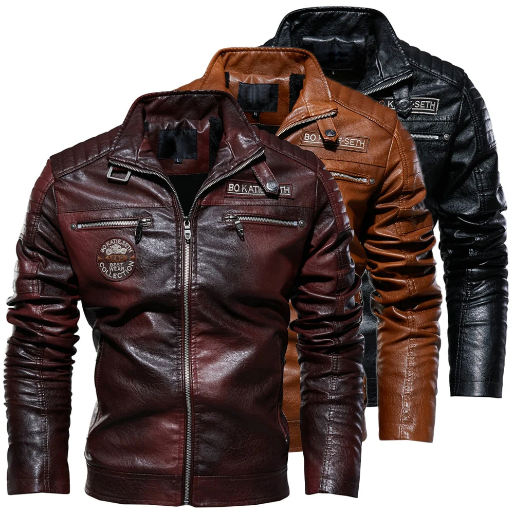 Casaco de Couro Masculino - Image 7