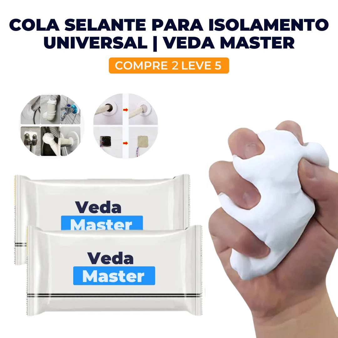 Cola Selante para Isolamento Universal - Veda Master | Compre 3 Leve 5 - Image 5