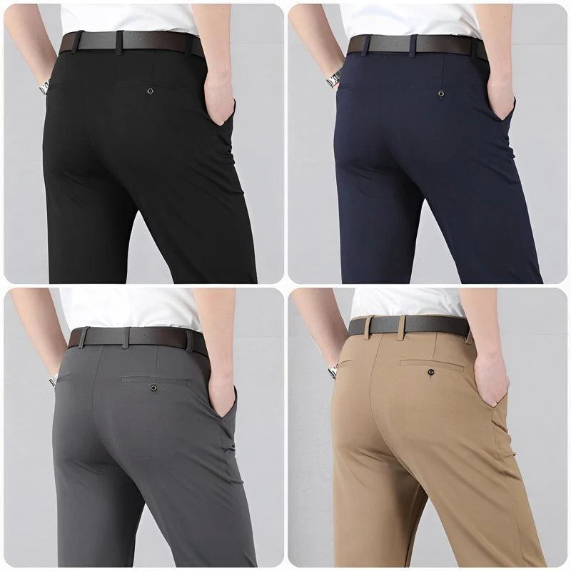 COMPRE 1 E LEVE 2 |  Calça Social Clássica Alfaiataria Gentleman 2024 | Cinto Social Couro - Image 13