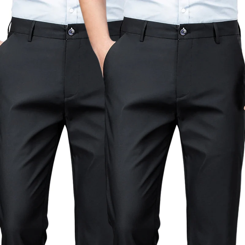 COMPRE 1 E LEVE 2 |  Calça Social Clássica Alfaiataria Gentleman 2024 | Cinto Social Couro - Image 14