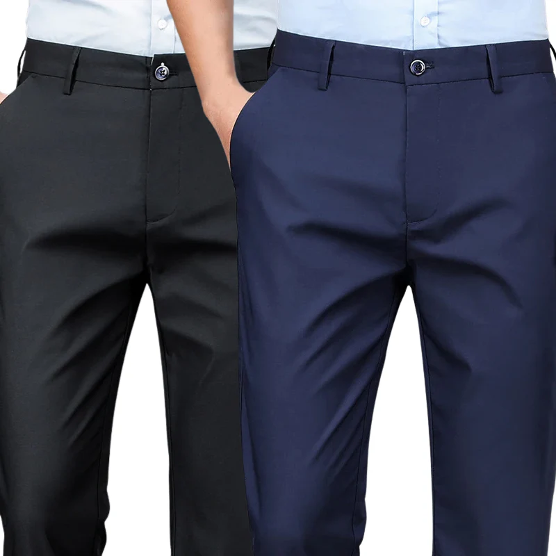 COMPRE 1 E LEVE 2 |  Calça Social Clássica Alfaiataria Gentleman 2024 | Cinto Social Couro - Image 15