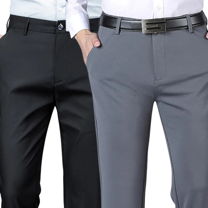 COMPRE 1 E LEVE 2 |  Calça Social Clássica Alfaiataria Gentleman 2024 | Cinto Social Couro - Image 17