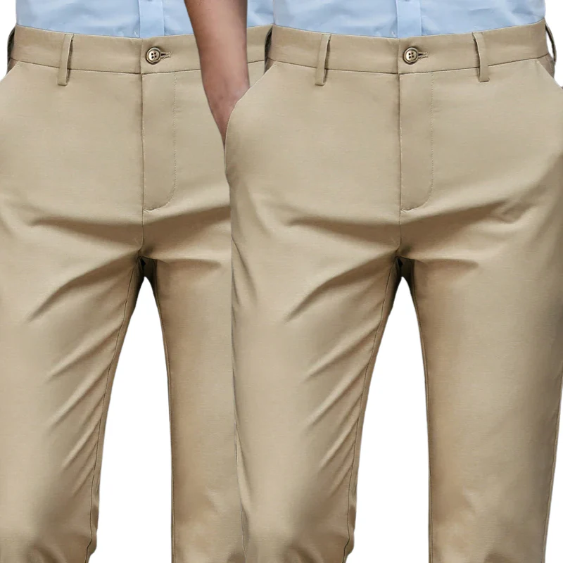 COMPRE 1 E LEVE 2 |  Calça Social Clássica Alfaiataria Gentleman 2024 | Cinto Social Couro - Image 20