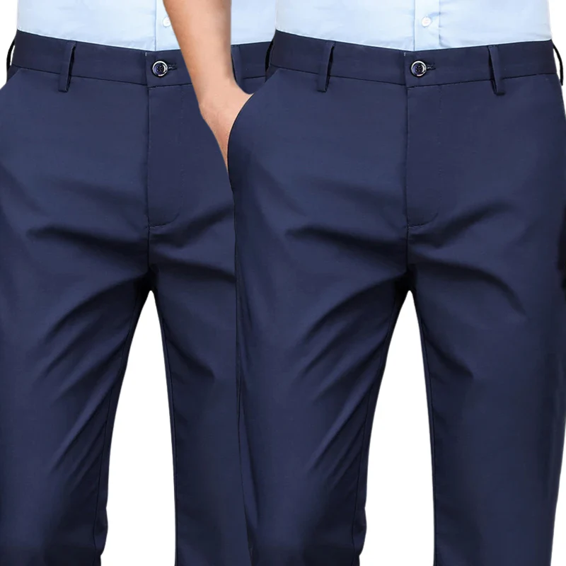 COMPRE 1 E LEVE 2 |  Calça Social Clássica Alfaiataria Gentleman 2024 | Cinto Social Couro - Image 21